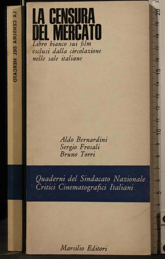 La Censura Del Mercato - Antonio Bernardini - copertina