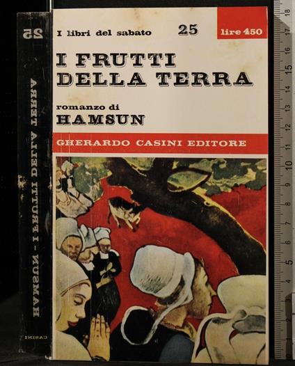 I Frutti Della - Knut Hamsun - copertina