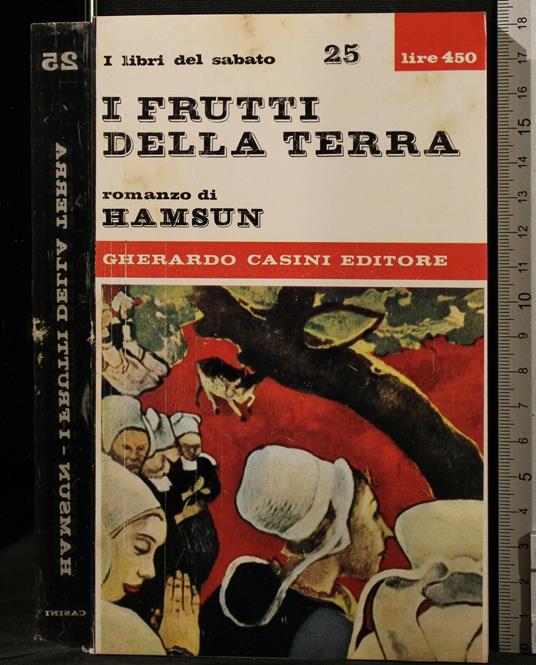 I Frutti Della - Knut Hamsun - copertina