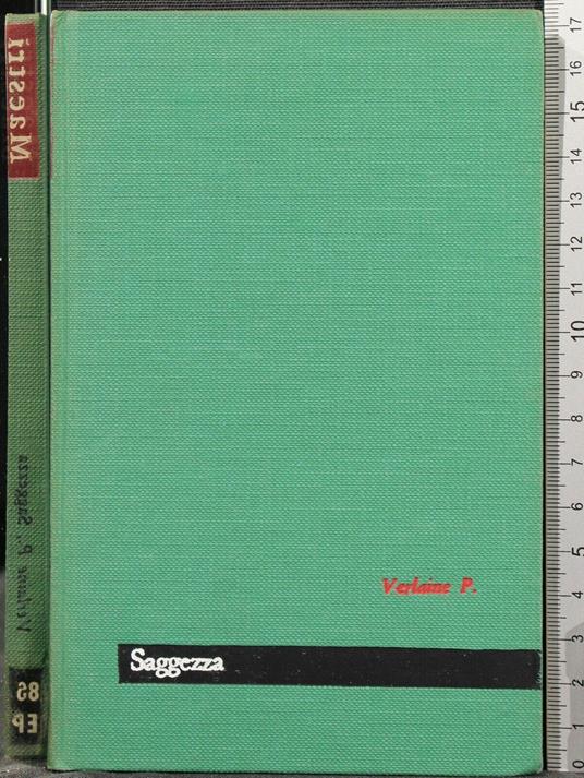 Saggezza - Paul Verlaine - copertina