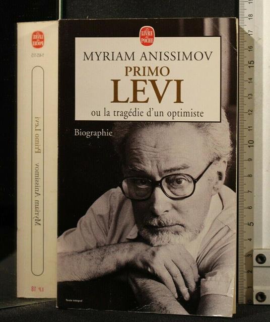 Primo Levi - Myriam Anissimov - copertina
