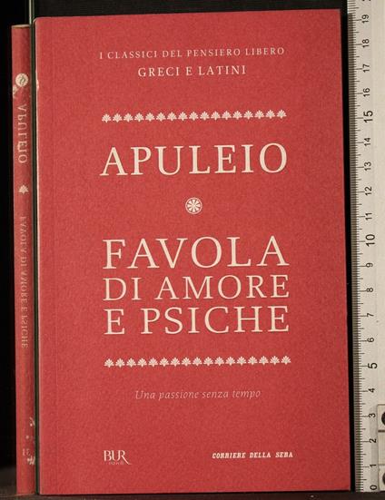 Favola di Amore e Psiche - Apuleio - copertina