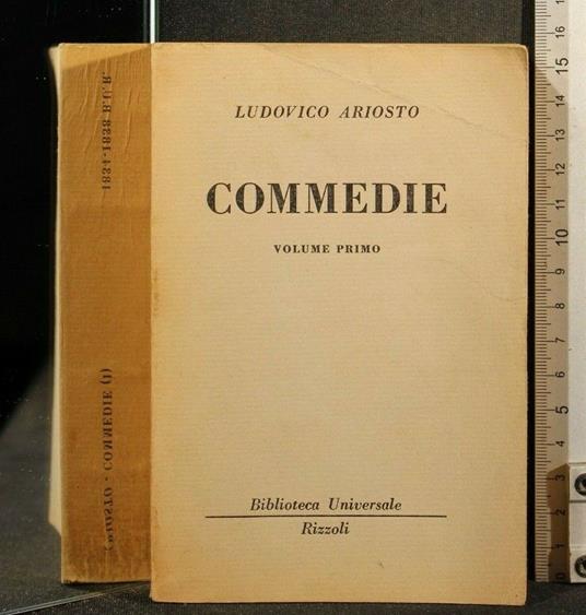 Commedie Volume 1 - Ludovico Ariosto - copertina