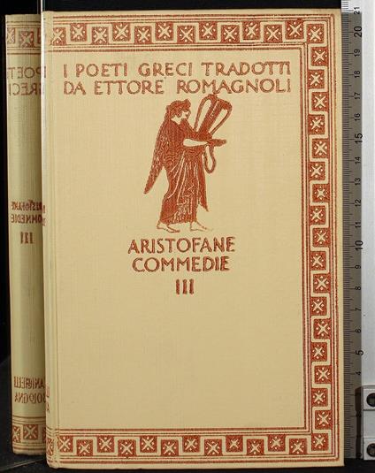 Commedie. Vol III - Aristofane - copertina
