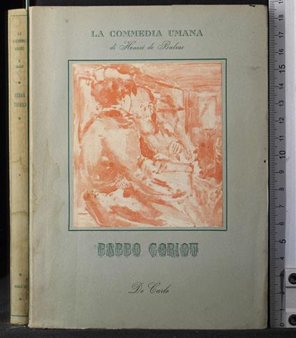 Babbo Goriot - Honoré de Balzac - copertina