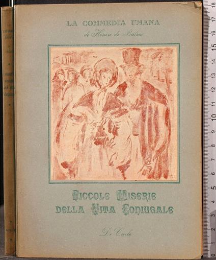 Piccole Miserie Della Vita Coniugale - Honoré de Balzac - copertina