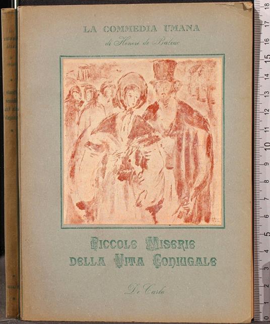 Piccole Miserie Della Vita Coniugale - Honoré de Balzac - copertina