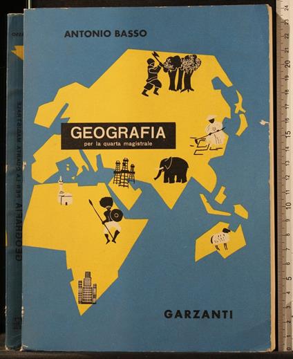 Geografia per La Quarta - Antonio Basso - copertina