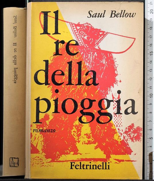 Il Re della pioggia - Saul Bellow - copertina