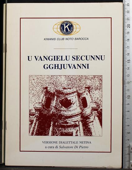 U Vangielu secunnu Gghjuvanni - Salvatore Di Pietro - copertina