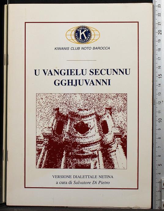 U Vangielu secunnu Gghjuvanni - Salvatore Di Pietro - copertina