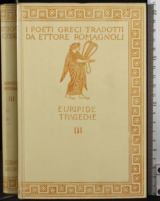 Tragedie. Vol III - Euripide - copertina