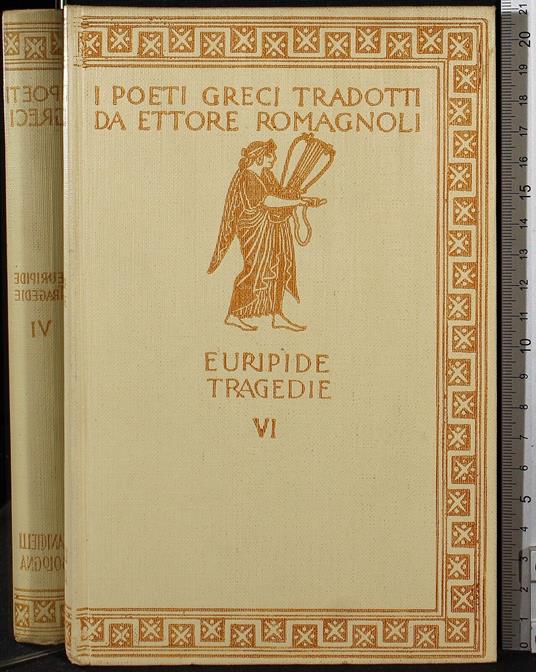 Tragedie. Vol VI - Euripide - copertina