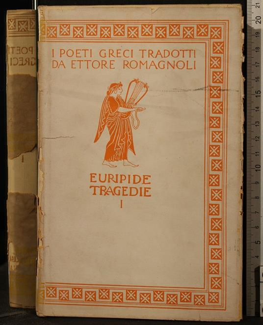 Tragedie. Vol 1 - Euripide - copertina