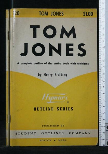 Tom Jones - Henry Fielding - copertina