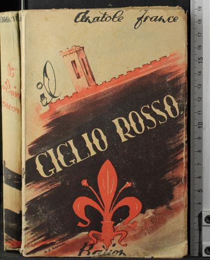 Il giglio rosso - Anatole France - copertina