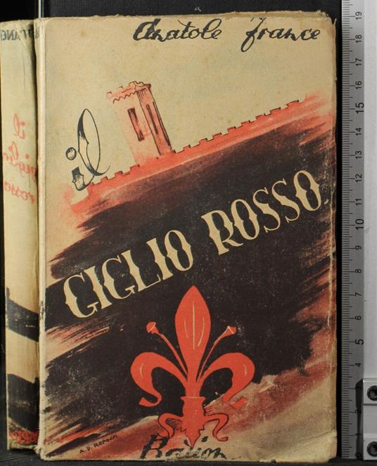 Il giglio rosso - Anatole France - copertina