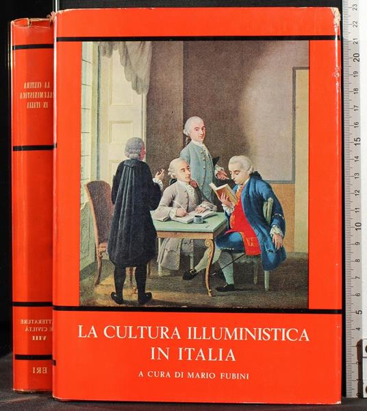 La Cultura Illuministica In - Mario Fubini - copertina