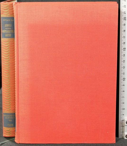 Storia Della Letteratura - Ettore Lo Gatto - copertina