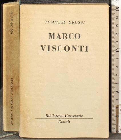Marco Visconti - Tommaso Grossi - copertina
