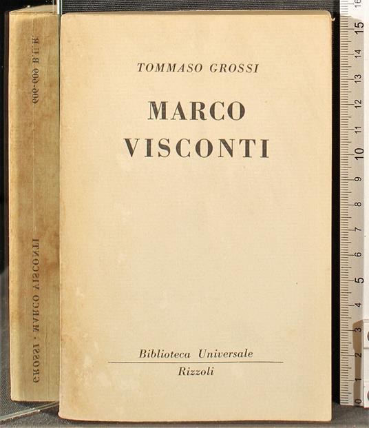 Marco Visconti - Tommaso Grossi - copertina