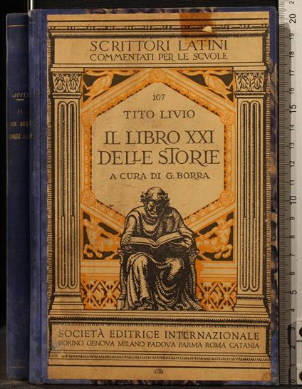 Il Libro Xxi Delle Strorie - Tito Livio - copertina