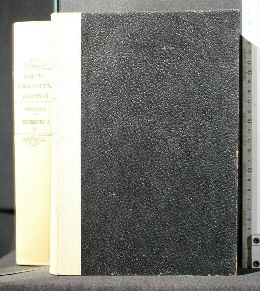 Storia Letteraria D'Italia L'Ottocento - Guido Mazzoni - copertina