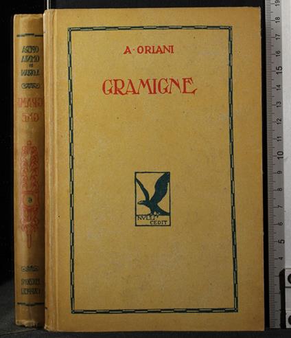 Gramigne - Alfredo Oriani - copertina