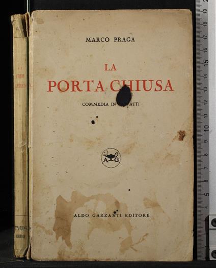 La porta chiusa - Marco Praga - copertina