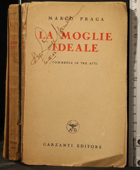 La Moglie Ideale - Marco Praga - copertina