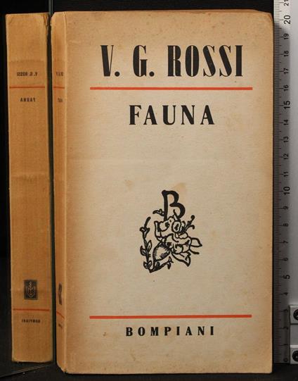 Fauna - Vittorio Rossi - copertina