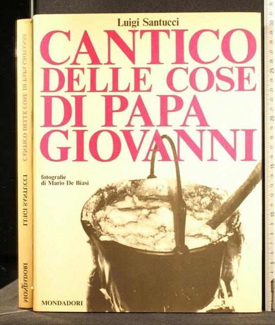Cantico Delle Cose di Papa Giovanni - Luigi Santucci - copertina