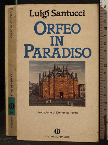Orfeo in Paradiso - Luigi Santucci - copertina