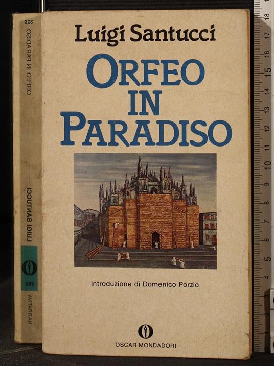 Orfeo in Paradiso - Luigi Santucci - copertina