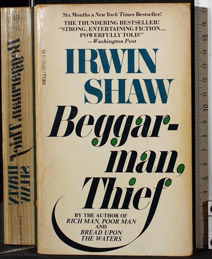 Beggar man, Thief - Irwin Shaw - copertina