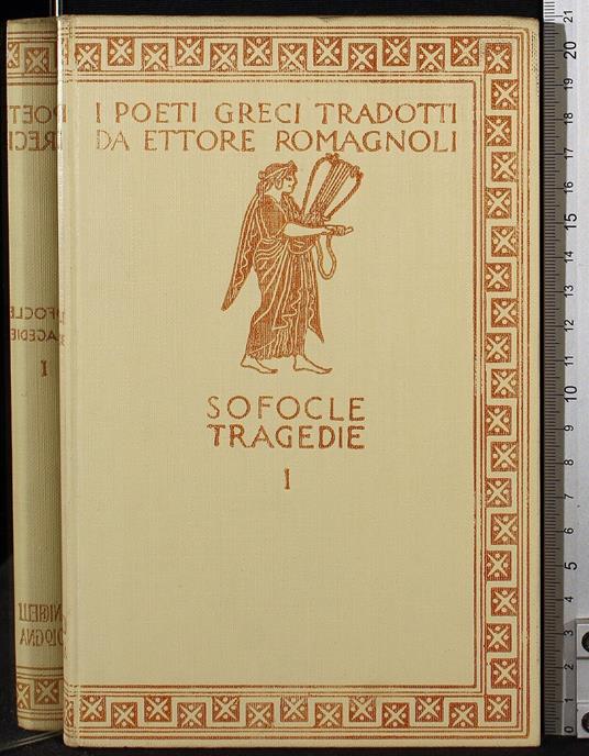 Tragedie. Vol I - Sofocle - copertina