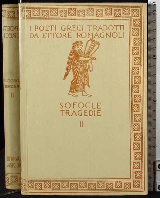 Tragedie. Vol II - Sofocle - copertina