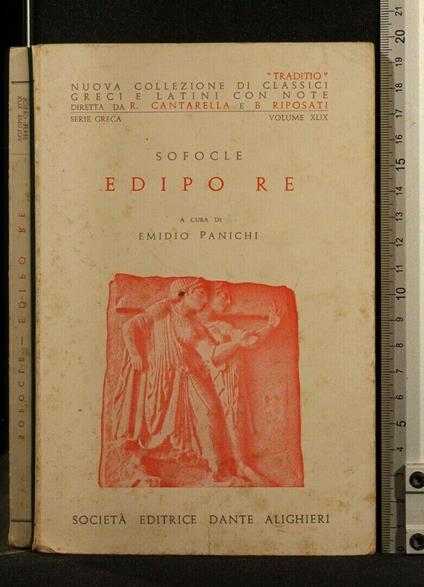 Edipo Re - Sofocle - copertina