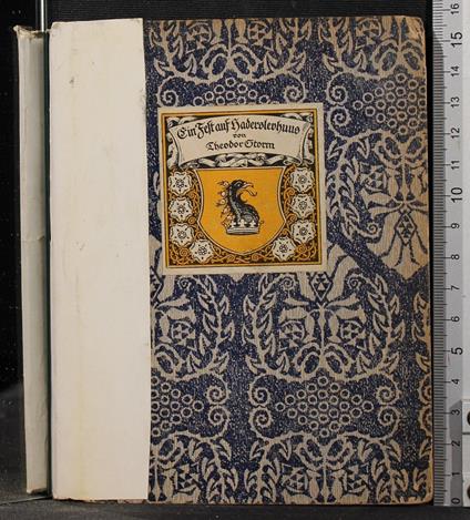 Ein fest auf haderslevhuus - Theodor Storm - copertina