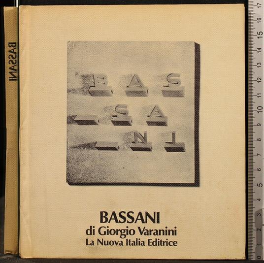 Bassani - Giorgio Varanini - copertina