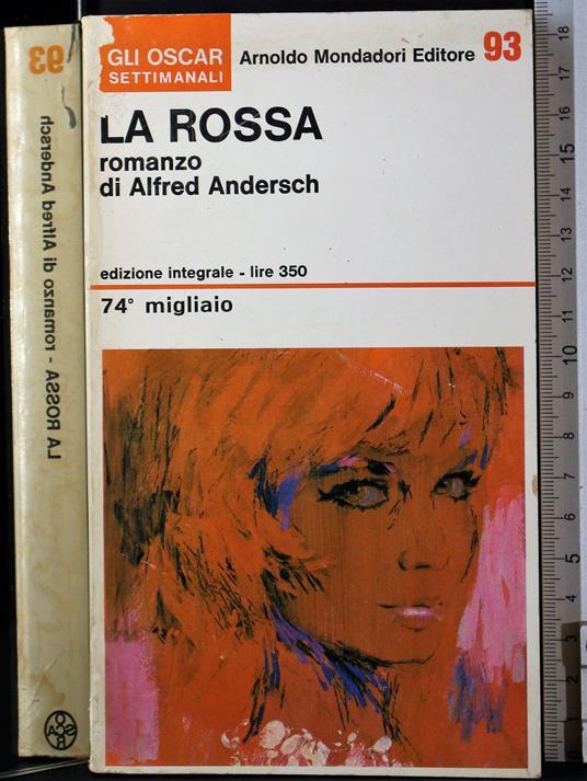 La rossa - Alfred Andersch - copertina