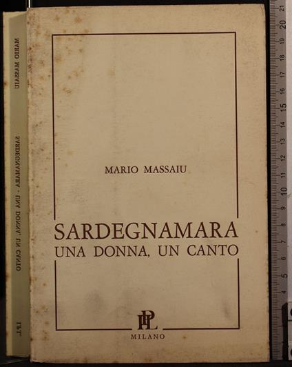 Sardegnamara. Una donna,un canto - Mario Massaiu - copertina