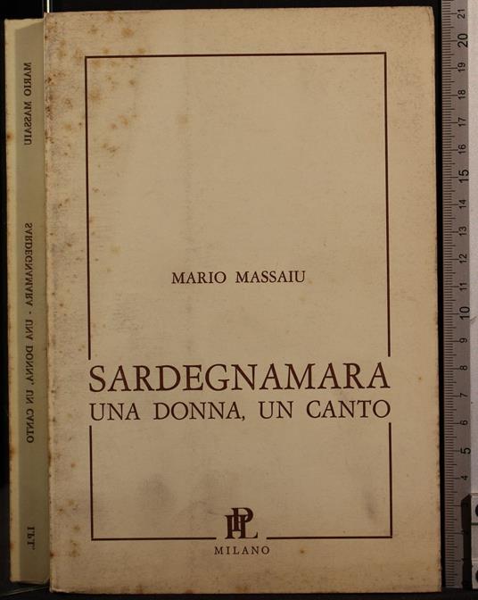 Sardegnamara. Una donna,un canto - Mario Massaiu - copertina