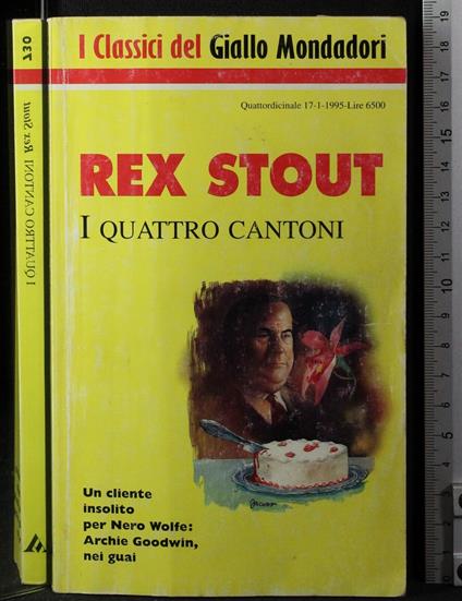 I quattro cantoni - Rex Stout - copertina