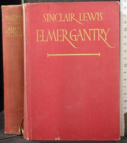 Elmer Gantry - Sinclair Lewis - copertina