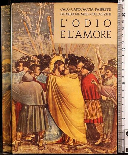 L' odio e l'amore - Emanuele Calò - copertina