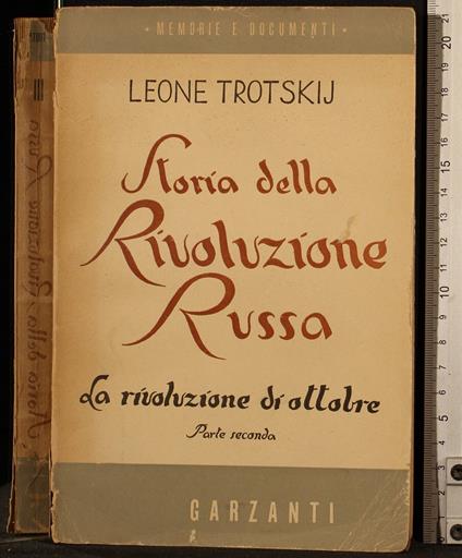 Storia rivoluzione Russa III. Rivoluzione Ottobre. Parte 2 - Lev Trotsky - copertina