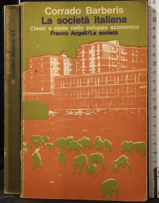 La società italiana - Corrado Barberis - copertina