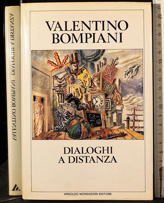 Dialoghi a distanza - Valentino Bompiani - copertina