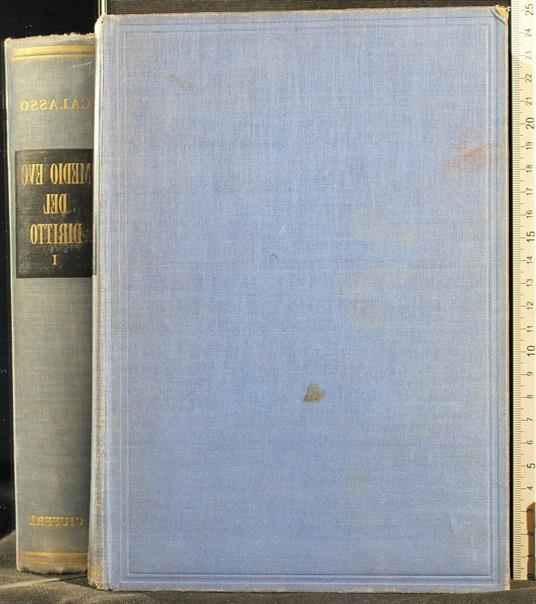 Medio Evo del diritto. Vol I - Francesco Calasso - copertina